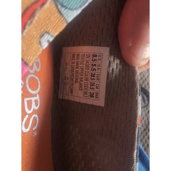 Bobs‎ for Dogs Flats Slip On Shoes Multicolor Dog Print Canvas Womens Size 8.5 - Picture 6 of 6